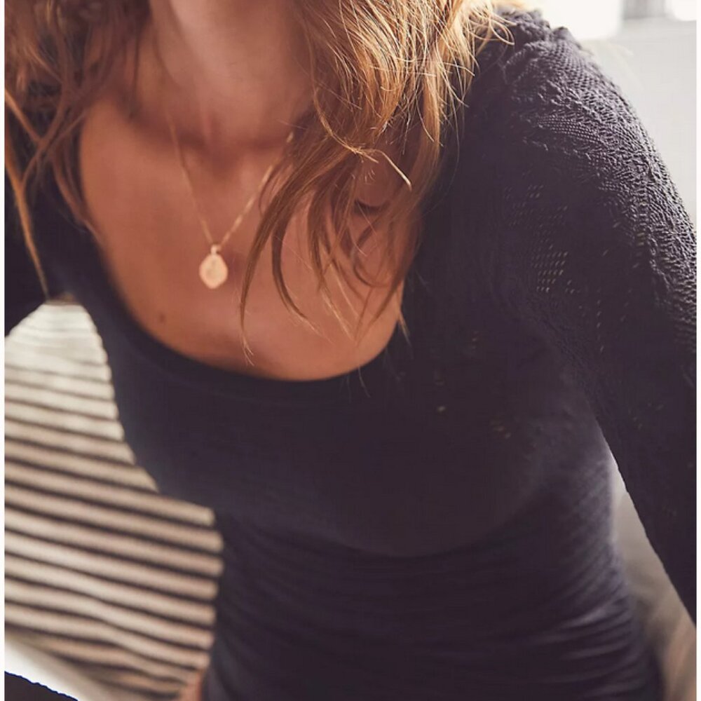 free people so many likes long-sleeved shirt